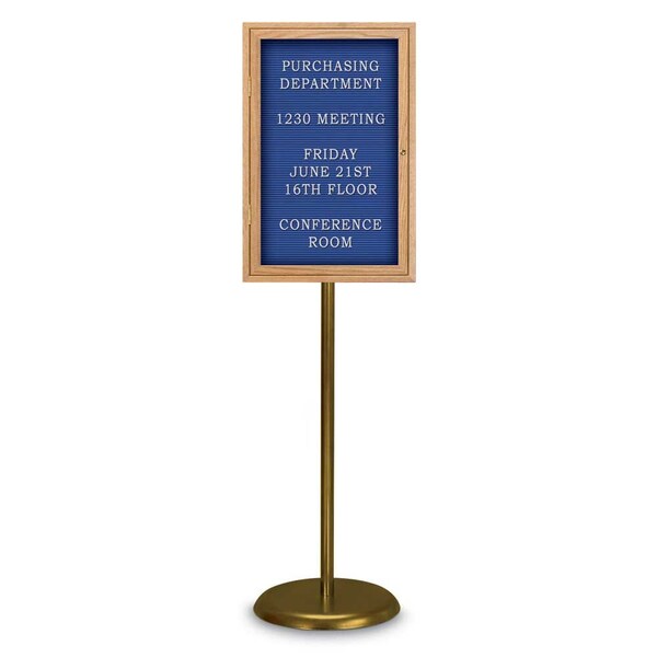Corkboard, Double Door, Radius Frame, 42x32", Satin/Burgundy